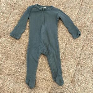 kate quinn Blue Kids One Piece Footie